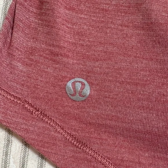 Lululemon Moment to Movement 2-in-1 Tank ~ 12 ~ Heathered Cherry Tint - Picture 3 of 10